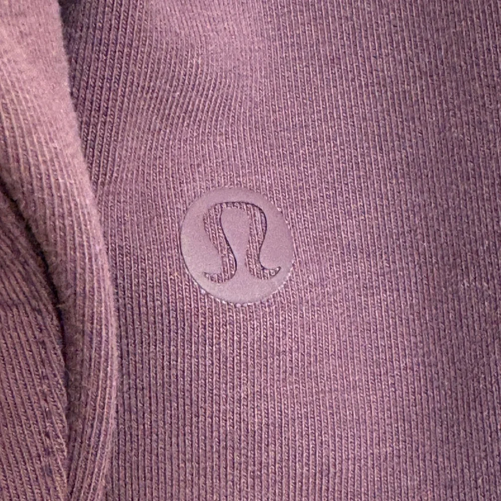 Lululemon All Yours Cropped Crew Grape Thistle Size 2 XS S